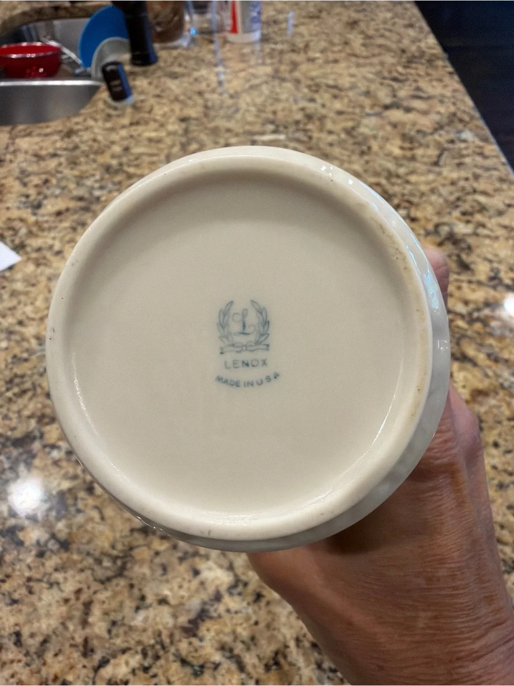 Lenox ceramic vase